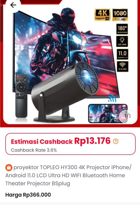 cashback 6